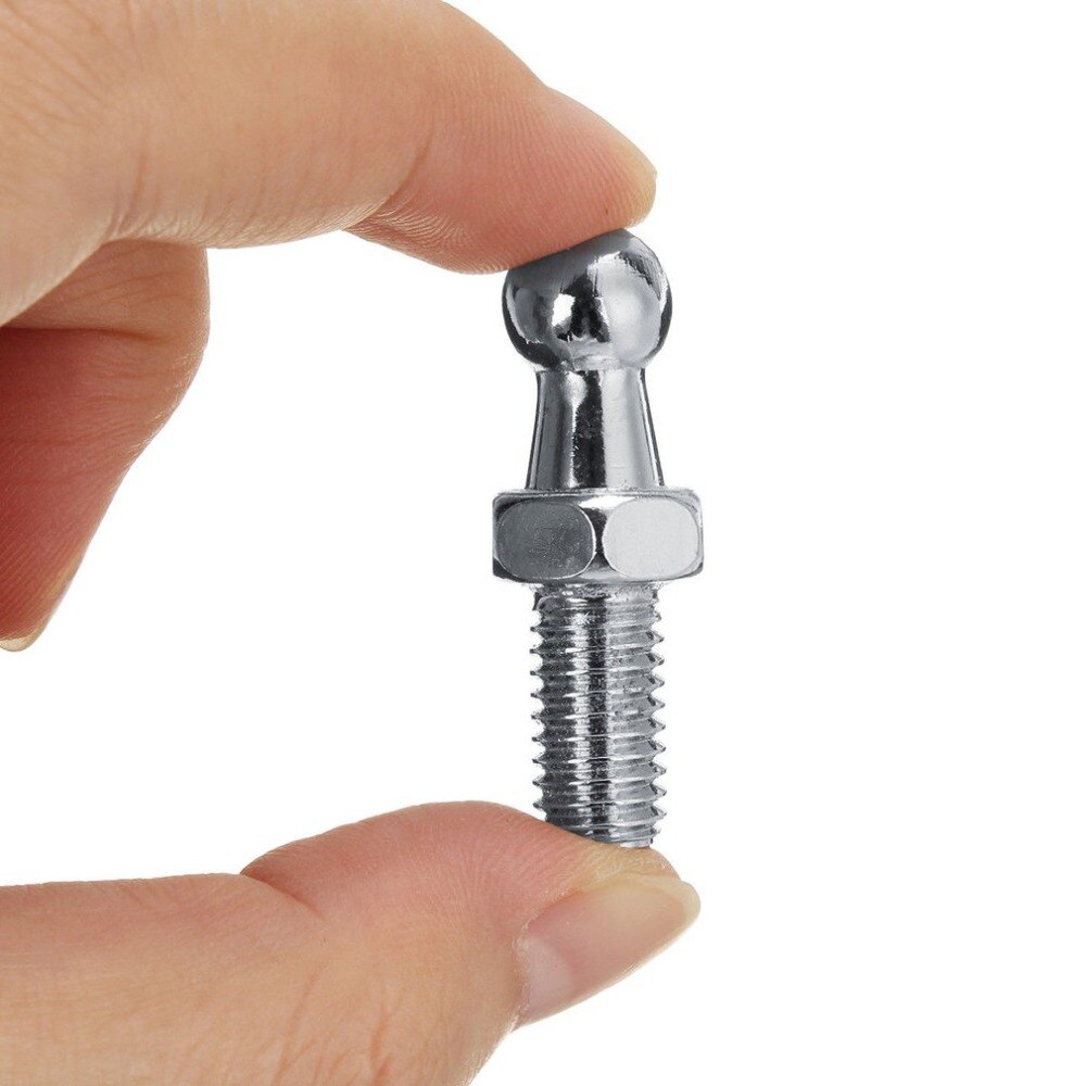 2 Pcs Ball Stud Bolt M6/ For Gas Strut Struts Ball Ended Bolt Bonnet Fastener Vehicle Accessory Replacement