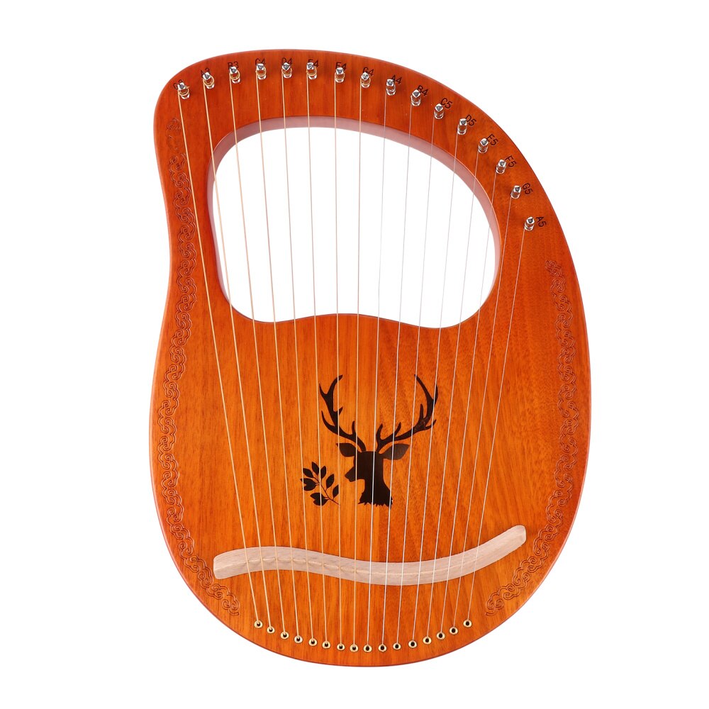 ARPA de madera, instrumento Musical para niños y adultos, 16 cuerdas: Default Title