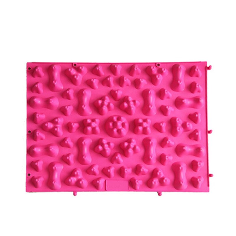 Kids Sport Reflexology Foot Massage Mat Acupressure Therapy Children Activity Game Sensory Toys: BBB Pink