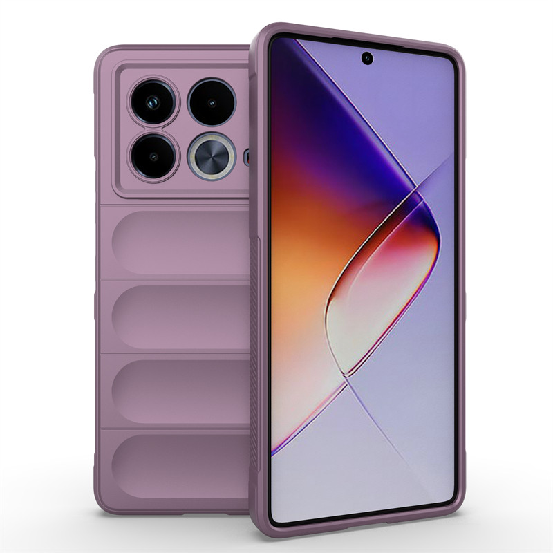 For Infinix Note 40 5G Case Infinix Note 40 5G Cover Original Luxury TPU Shockproof Protective Phone Cover Infinix Note 40 5G: PURPLE