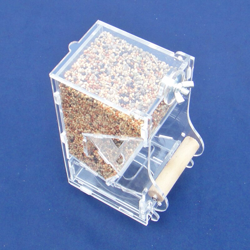 Bird Automatic Feeder Food Container Chicken Parrot Integrated Automatic Feeder Sparrow Small Bird Feeder Poultry Birdcage Equip