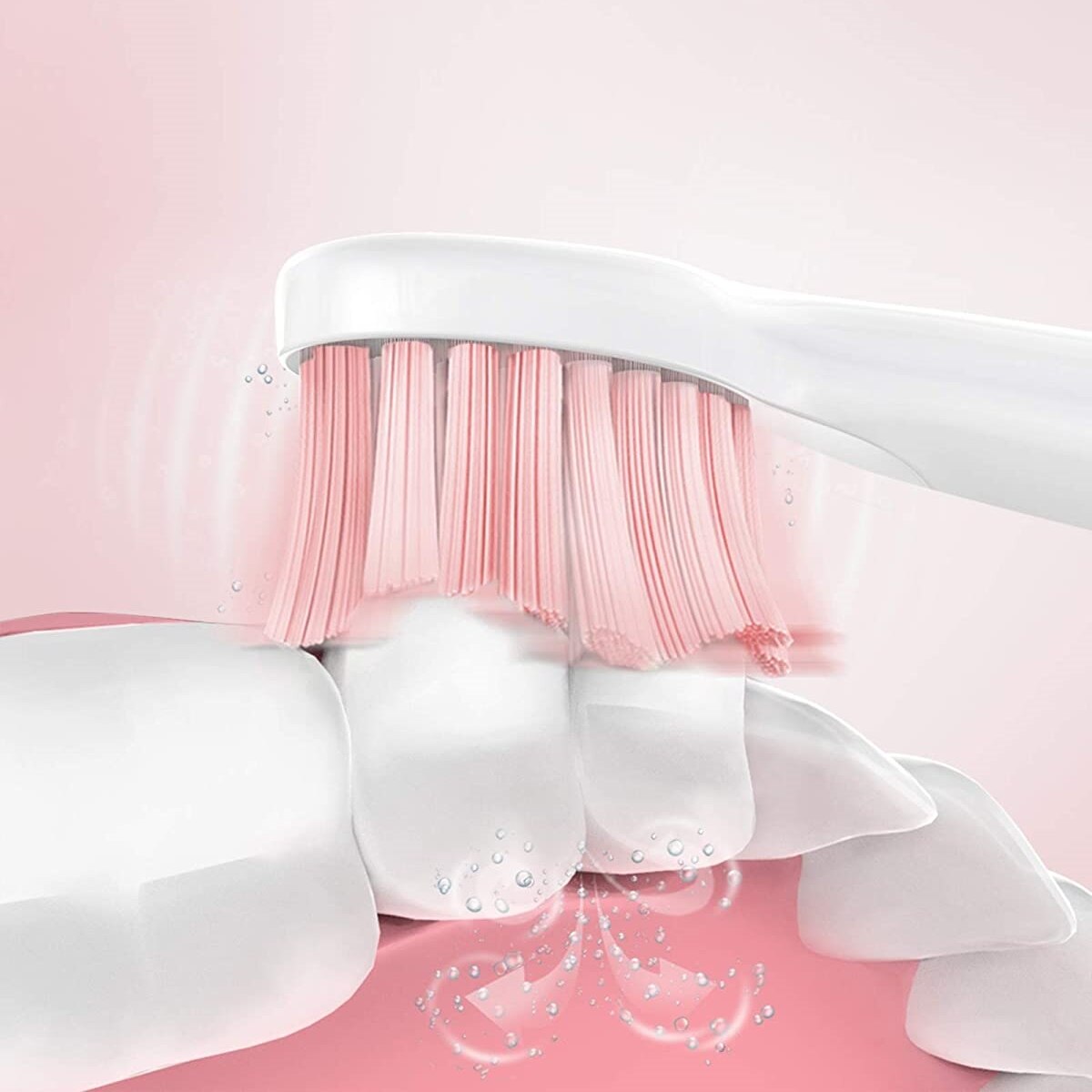 Fairywill E11 Sonic Electric Toothbrush 8 Brush Replacement Heads Waterproof USB Charge Rechargeable Electric Toothbrush Adult