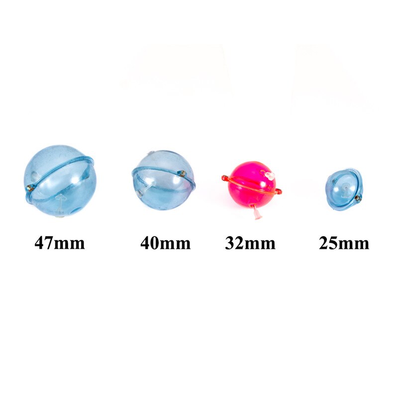 5pcs/Set Fishing Float Set Ball Shape Buoy Fishing Floats Set Buoyant Eco-friendly PC Buoy Fishing Drift Equipment