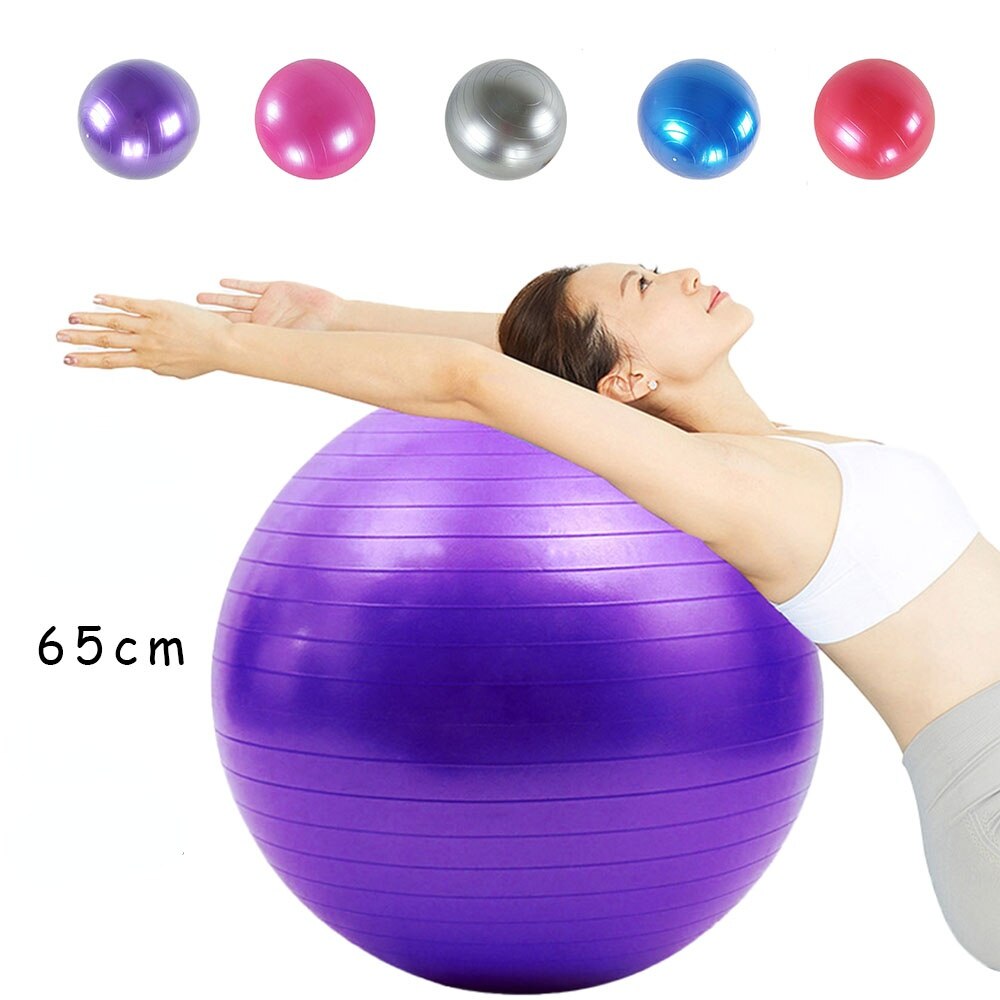 65Cm Pvc Fitness Ballen Yoga Bal Verdikte Explosieveilige Oefening Home Gym Pilates Apparatuur Balance Ball