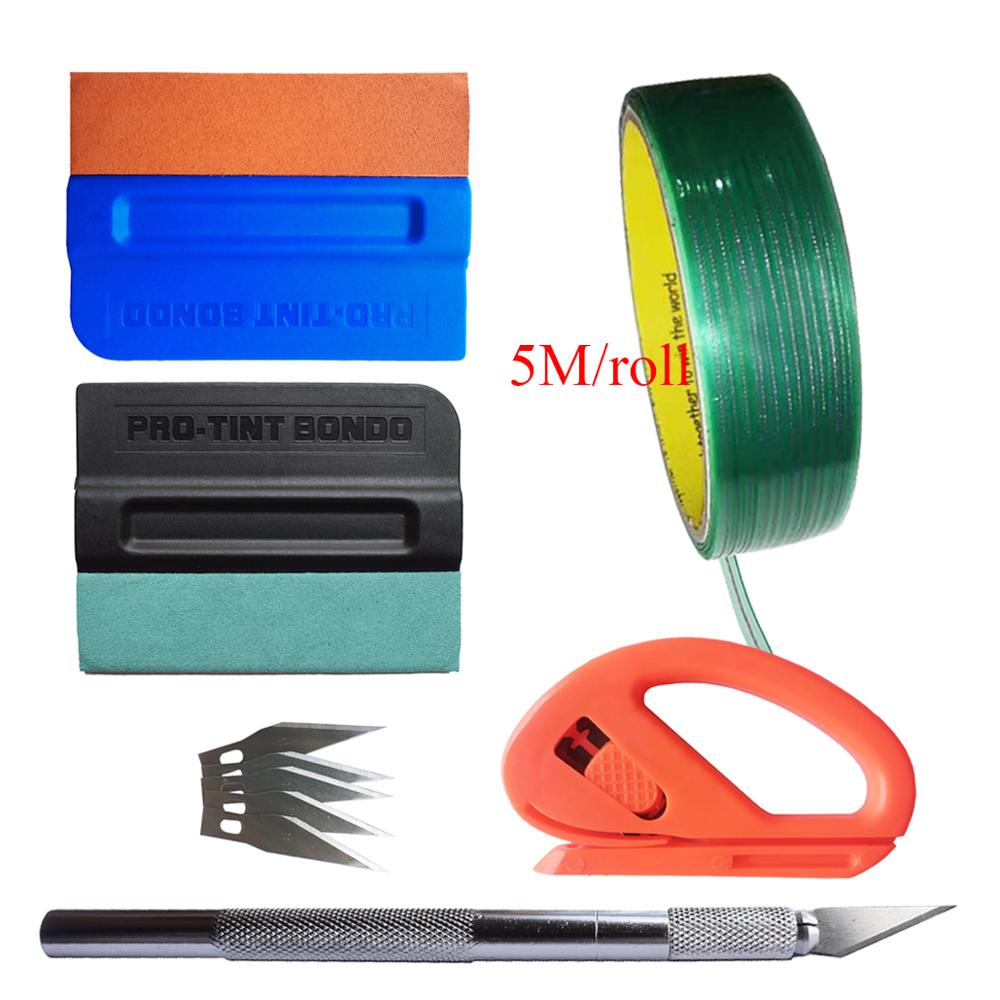 Precision Craft Hobby Utility Knife Curved Edge Blades Magnet Squeegee Knifeless Tape Finish Line Vinyl Warp Cutting K113