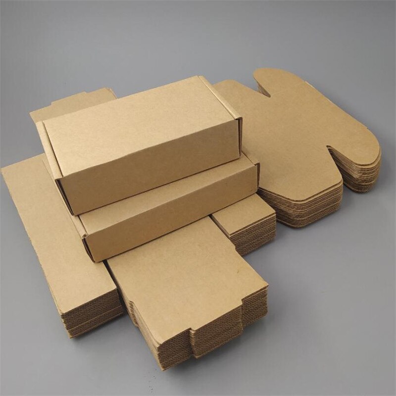 20*11*3cm brown color kraft paper packaging boxes for mailing Postal Box