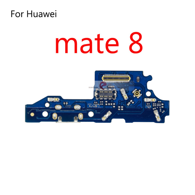 Charging Port Connector Board Parts Flex Cable With Microphone Mic For HuaWei Mate 7 8 9 10 Pro 20 lite: For Mate 8