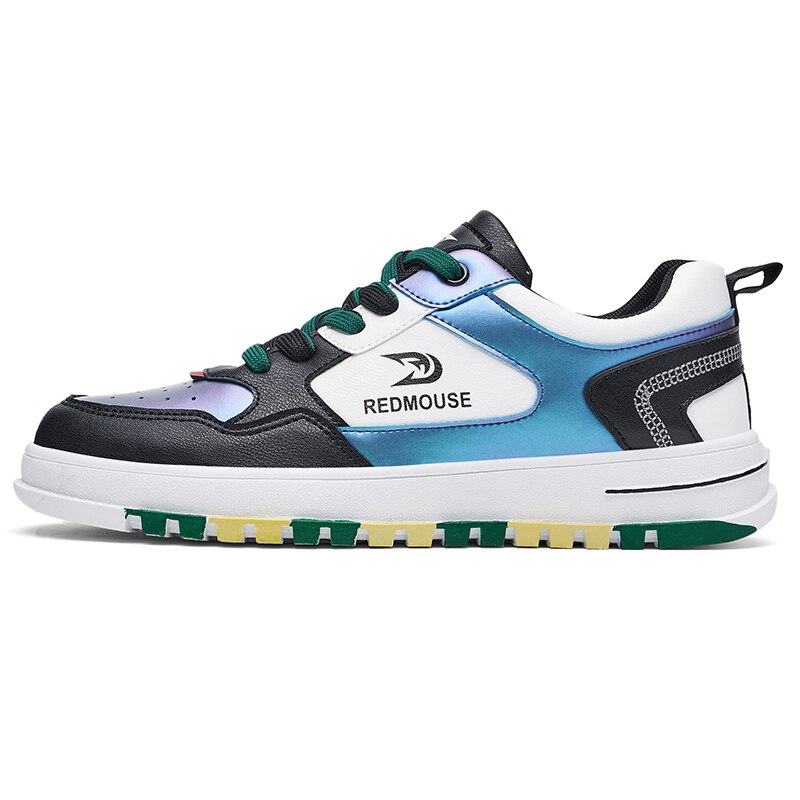 Zapatos informales de cuero Artificial para hombre, zapatillas ligeras informales, transpirables, para primavera, 2022: GS-MB01-bla / 40