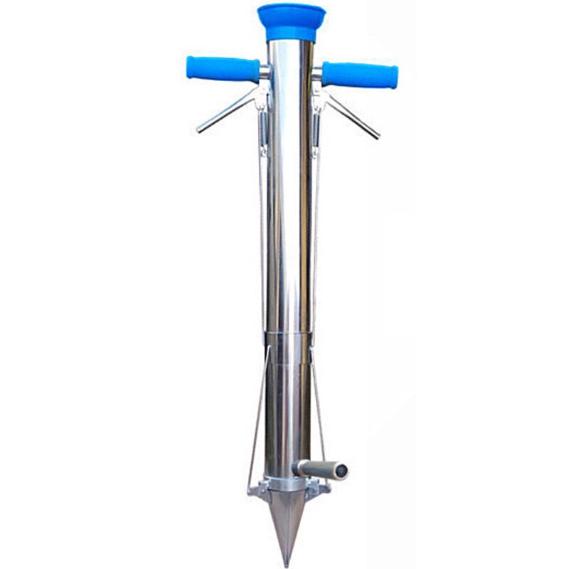 Manual Seedling Transplanter Planter Vegetable Transplanting Young Plant Seeder Planting Seedling Transplanter Garden Tools: Double Handle