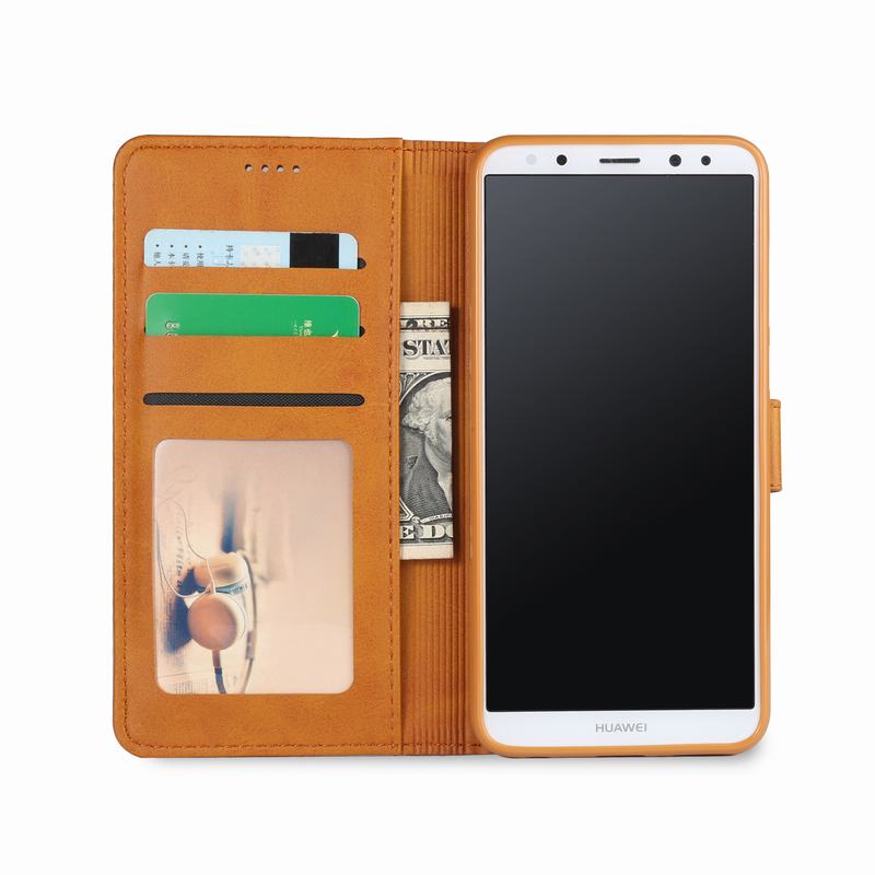 Di lusso di Caso Per Huawei Mate 10 Lite Caso Della Copertura di Vibrazione Per Huawei Mate 10 Pro Mate10 Cassa Del Raccoglitore Magnetico Vintage sacchetti del telefono Custodie