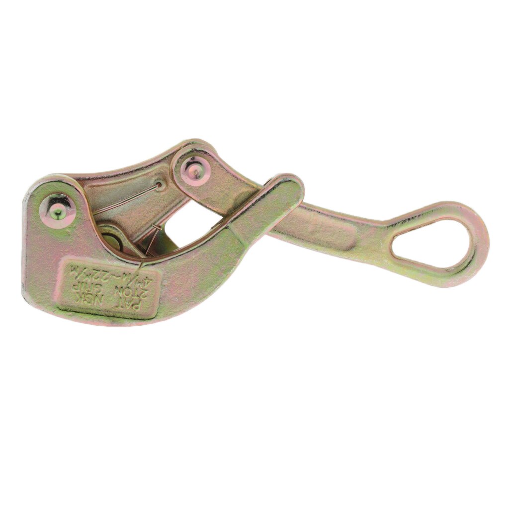 2T Wire Grip Alloy Steel Pulling Tool for Wire Rope Cable Clamp Wire Pulling Grip Hand Puller (2T 4-22MM)