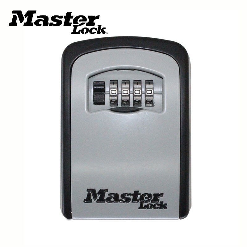 Master Lock Car Key Safe Box Wall Mount Combination Password Lock Metal Alloy Garage Factory Outdoor Storage Box Security Safes: 5401D