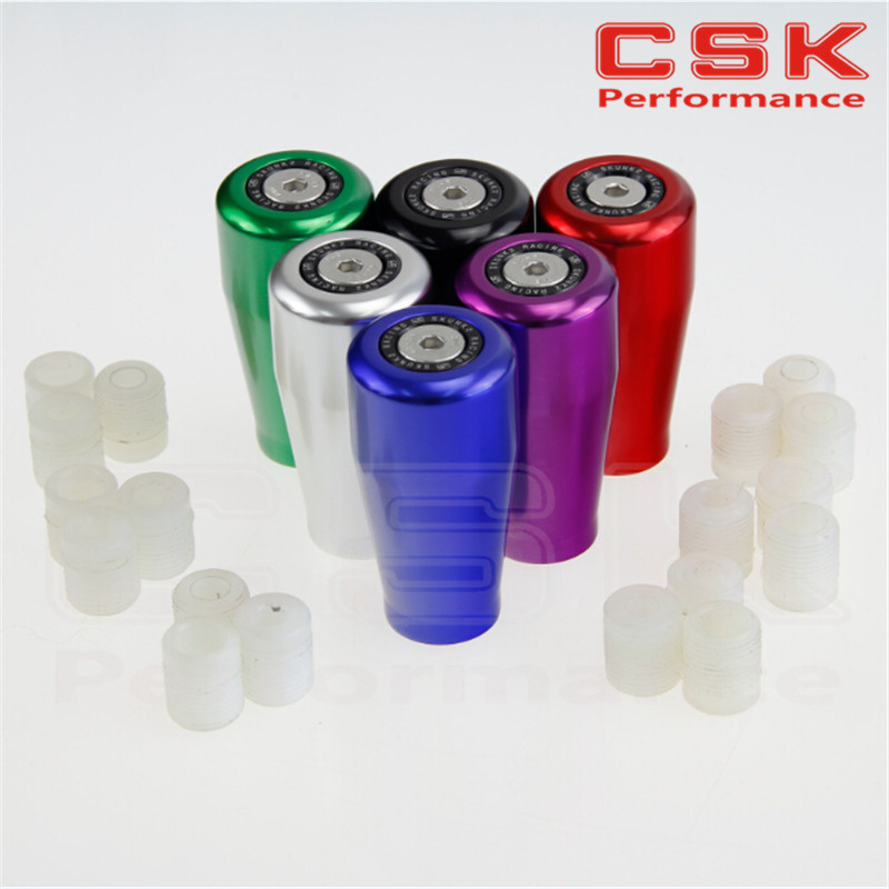 Universal Aluminum Car Gear Shift Knob Manual /Auto Gear Shift Gear Knobs BLACK