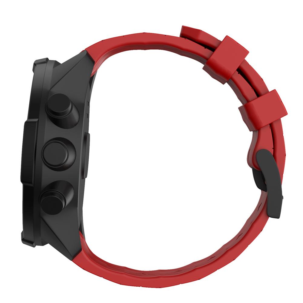 For Suunto 9 Baro Titanium Silicone Replacement Watchband Wrist Band Strap Copper Bracelet Compatible with Suunto Spartan Baro