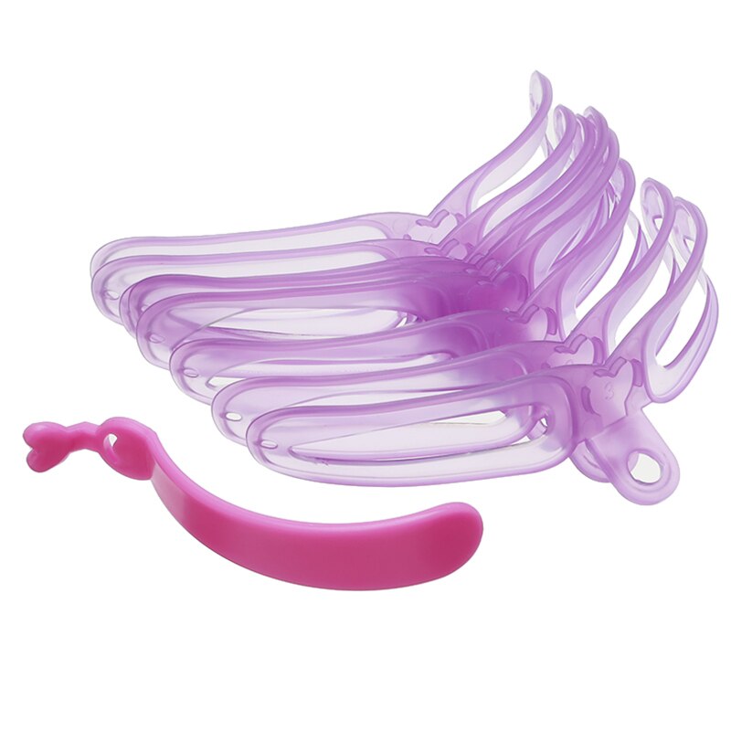 8 in1 Eyebrow Shaping Template Helper Eyebrow Stencils Grooming Card Eyebrow Defining Makeup Tools Cosmetics Accessories