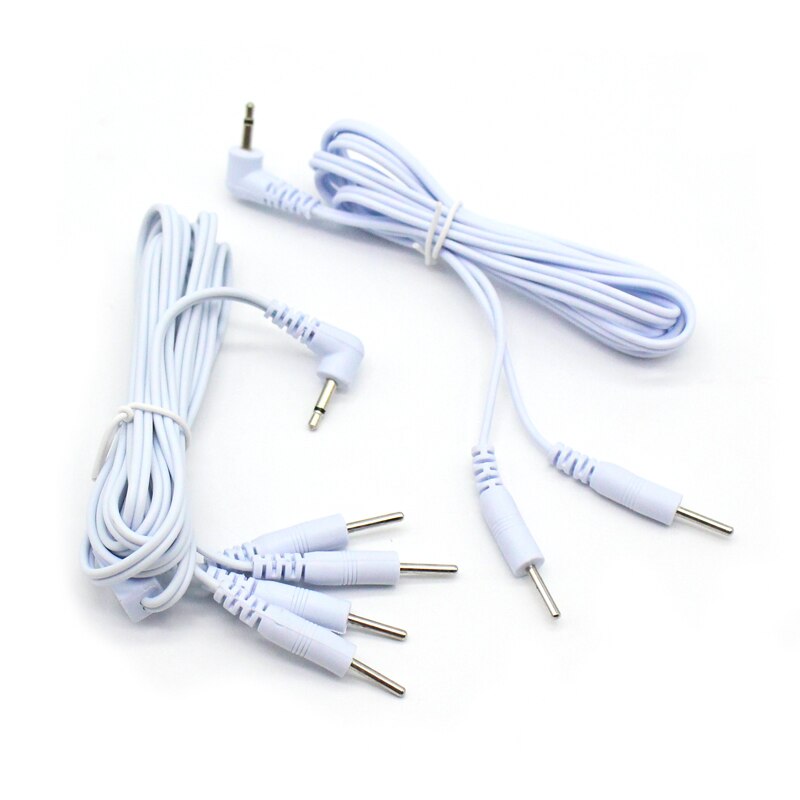 3.5Mm 4 /2 Pins Elektrode Kabel Elektrotherapie Elektrodestroomdraden Voor Acupunctuur Spierstimulator Therapie Massager