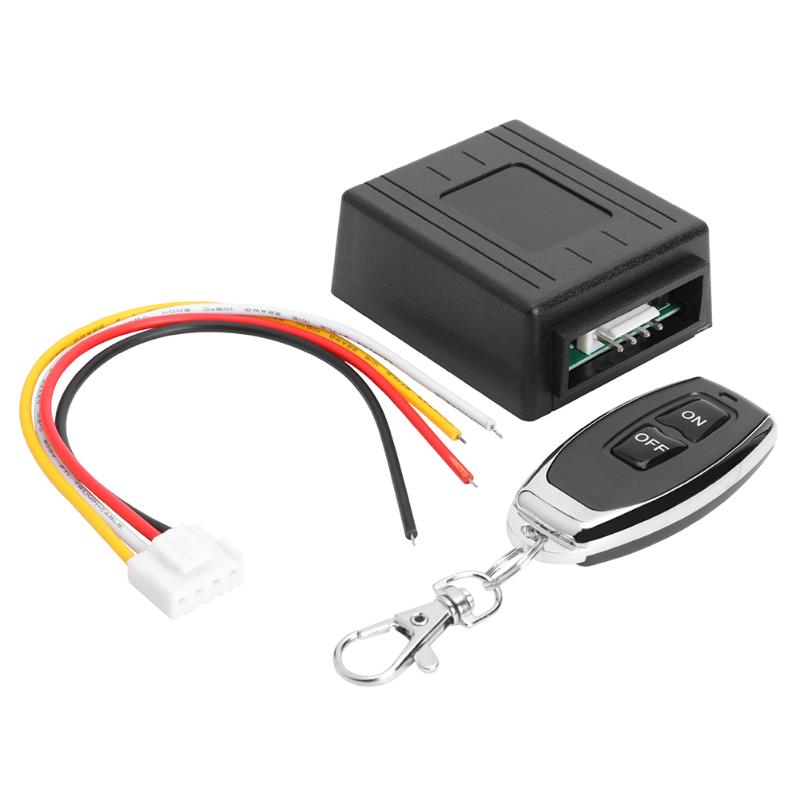 Car Wireless Remote Control Switch Operation Simple Conveninently ON/OFF Button DIY Electronic Lock Universal