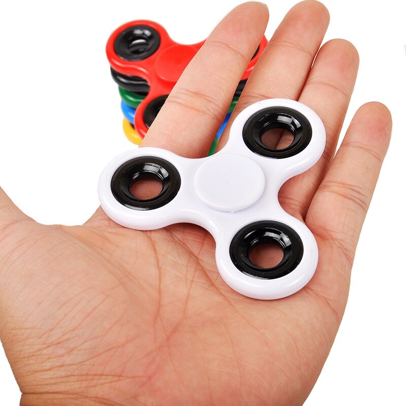 Fingerspids gyro legetøj anti stress legetøj have det sjovt 6 farver børn voksne hånd spinner sensorisk skrivebord fokus legetøj