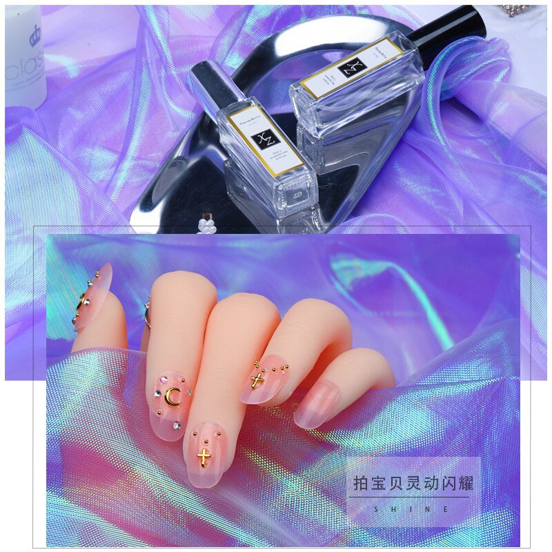 Ins net garen nail art foto rekwisieten achtergrond doek foto rekwisieten fotografie slinger rekwisieten fotografie doek