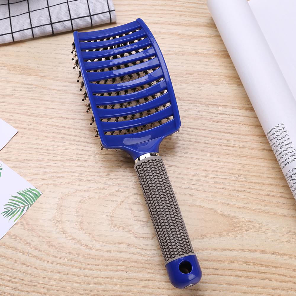 Hair Brush Magic Hair Comb Hairbrush Bristle Nylon Women Wet Curly Detangle Hair Brush for Salon Hairdressing Styling Tools