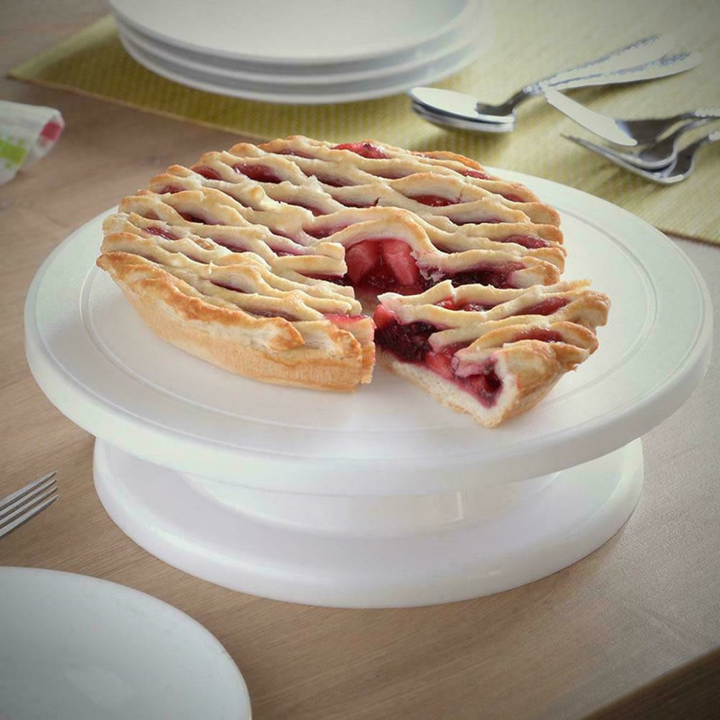 28 Cm Taart Decoratie Draaitafel Icing Keuken Display Platform Stand Serveren Weergave Decoreren Taart