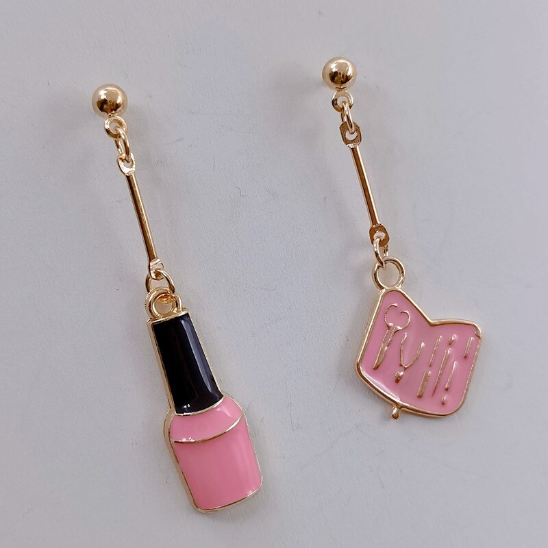 Nagel Salon kunst nagellack emaille ohrringe damen mädchen