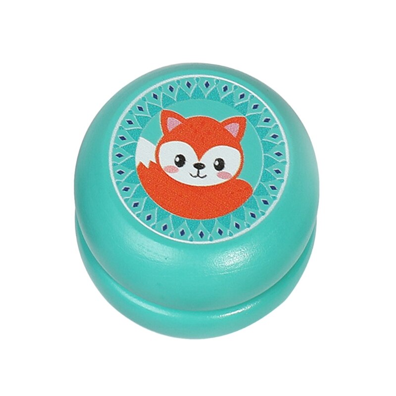 DurableToy – jouet Yo-Yo en bois pour enfants, jolie boule de Train, de flexibilité pour garçons et filles: D