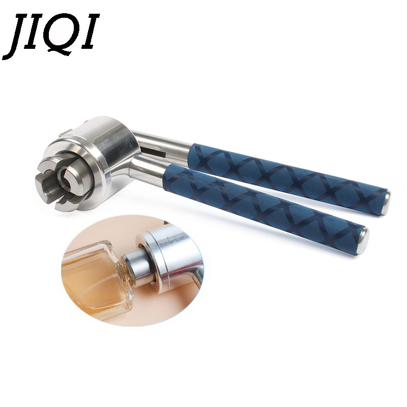 JIQI-máquina de sellado Manual de botellas de Perfume, sellador de frascos de acero inoxidable, 13mm, 15mm, 20mm