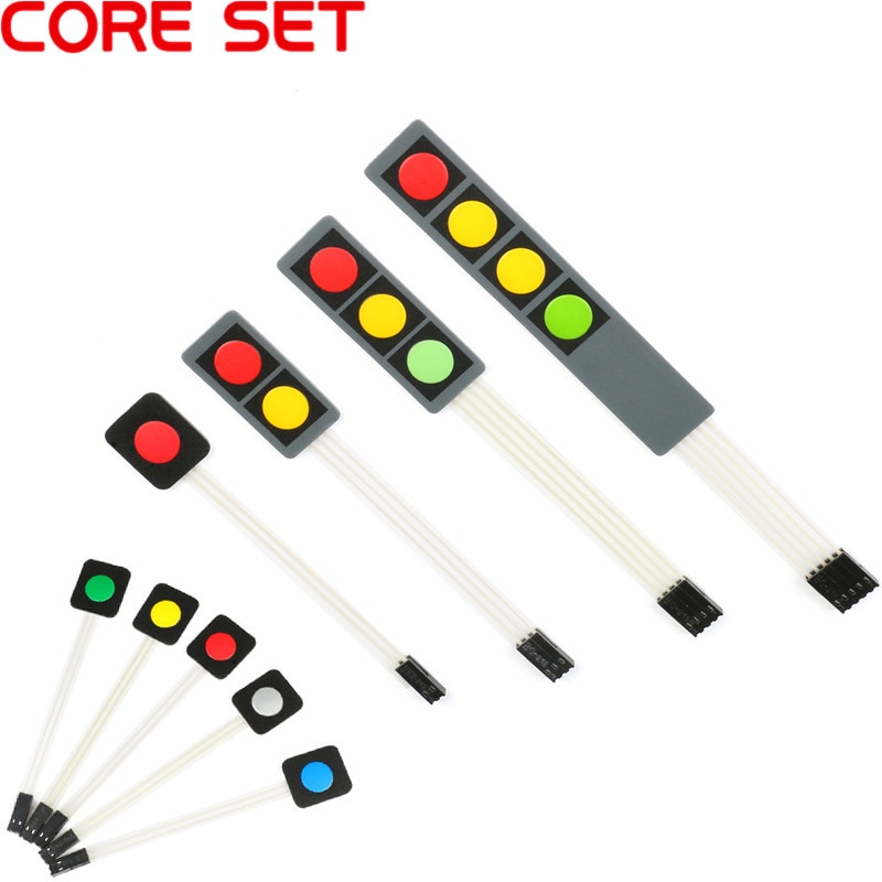 1 2 3 4 Key Button Membrane Switch Matrix Array Keyboard Keypad Control Panel Pad DIY Kit For Arduino