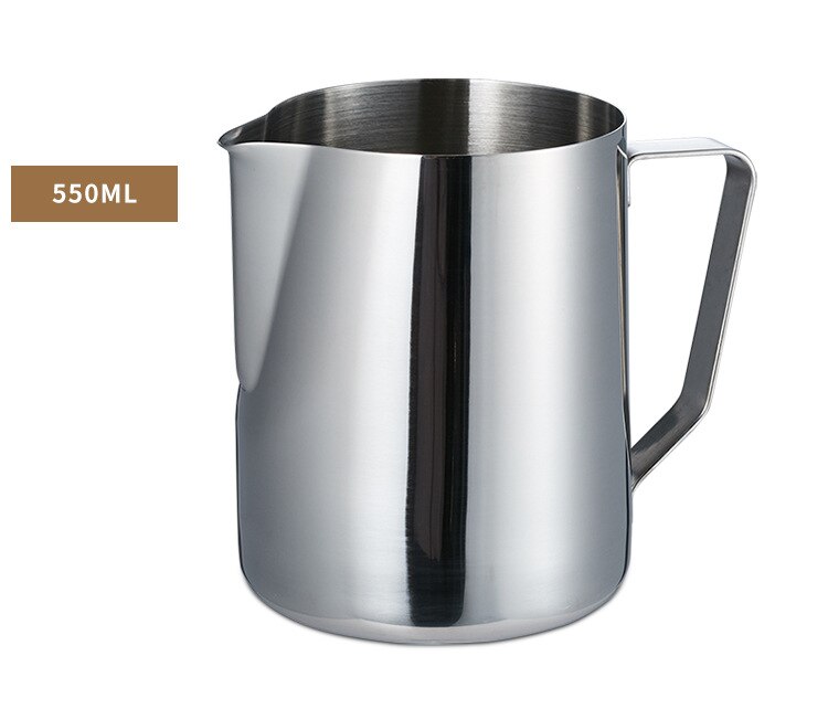 350/550/900ml stainless steel needle-nosed garland coffee cup, thick stainless steel coffee cup with scaleاسحب الكوب: 550ml without scale