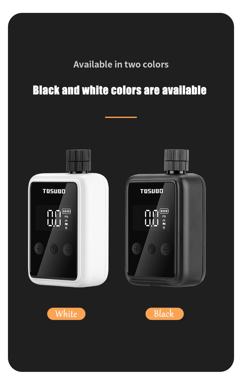 Tosuod ny cykel, elcykel, motorcykel intelligent højtryksluftpumpe multifunktionsoppustning