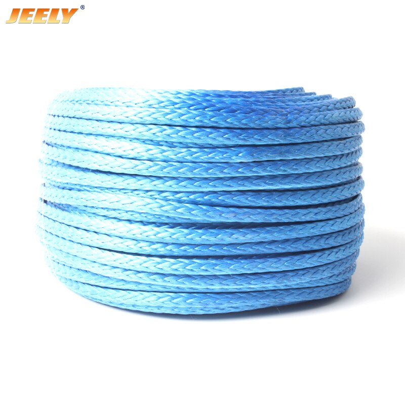 Jeely 6mm 5m/10m purjelentokoneen hinausköydet uhmwpe köysi 3260kg vinssiköydet