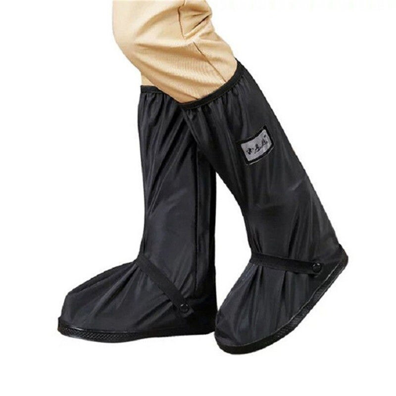 Verbesserte Ausführung von wasserdicht und wiederverwendbare regen Stiefel abdeckung, dicken boden tragen-beständig draussen reiten regen Stiefel abdeckung