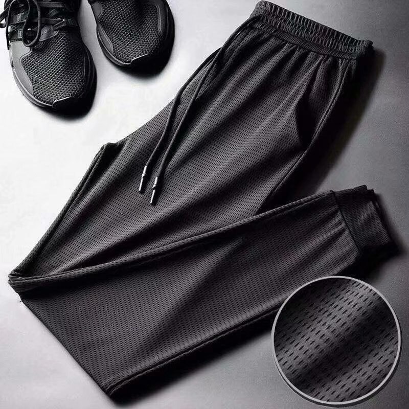 Heren joggingbroek casual lichtgewicht ademend snel drogend wandelen hardlopen outdoor sportbroek mvi-ing