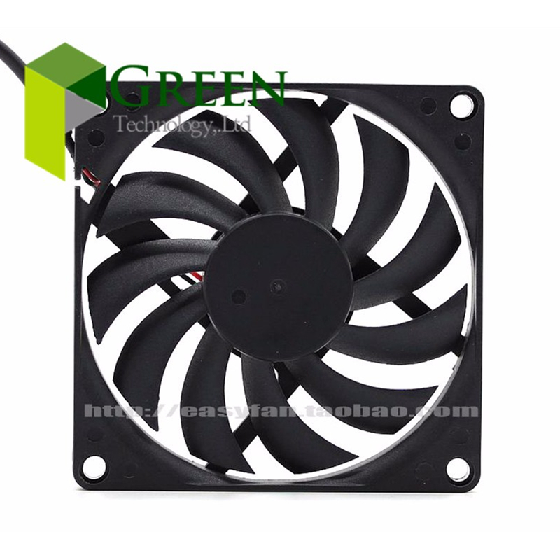 Cooler master 8010 80mm usb køleblæser 8cm 80*80*10mm blæser 5v 0.25a super lydløs blæser med usb-stik