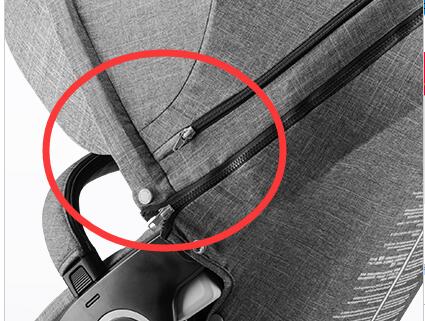 DSLAND high landscape stropller accessories car seat adapter supporting canopy fabric cover Tent Buckle clasp button