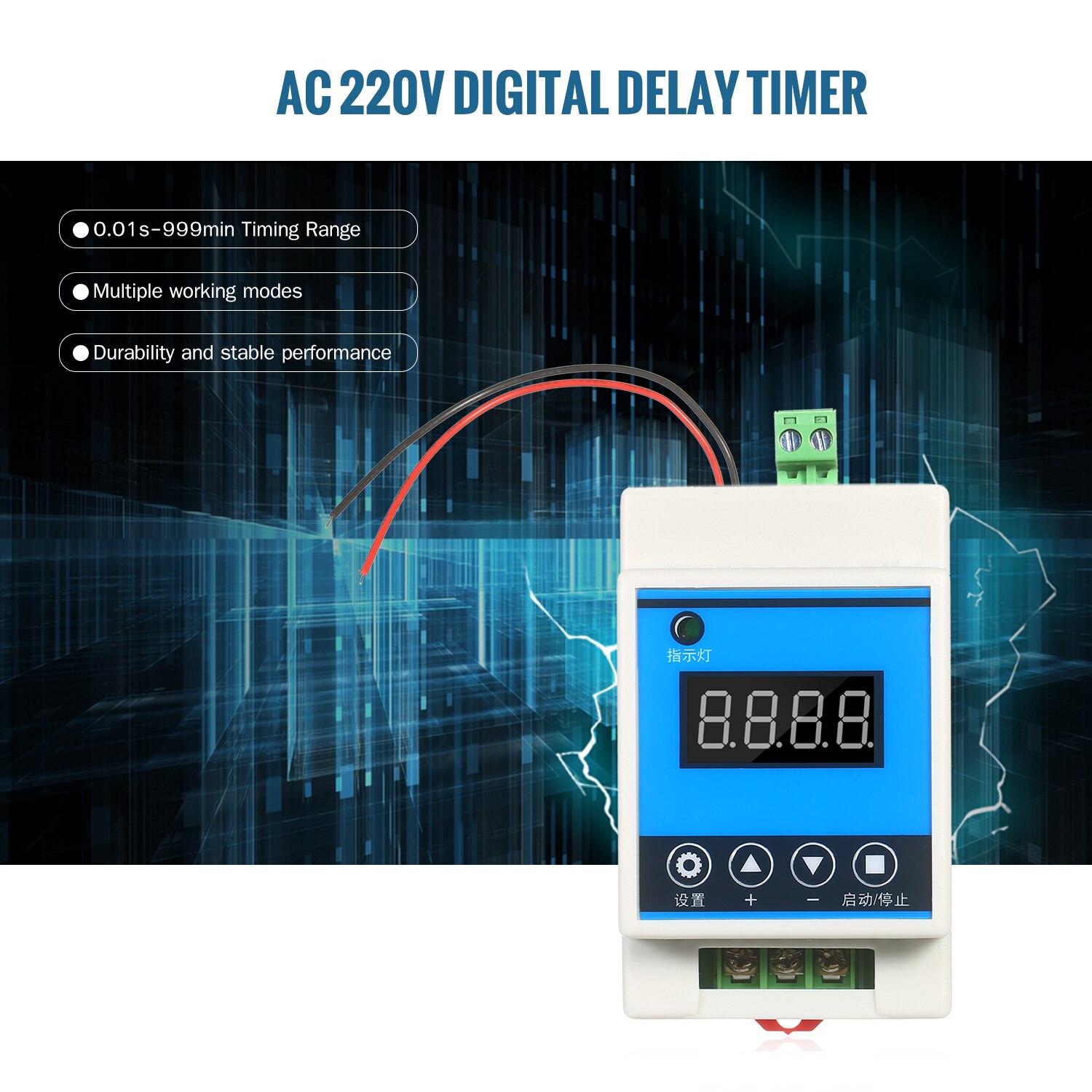 Dc 7-27V Digitale Delay Timer Control Schakelaar R... – Grandado