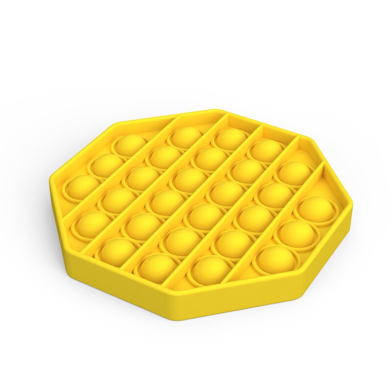 Regenbogen kinder Puzzle Mathematik Logic Silikon Spielzeug Master Eltern Kind Interaktive Brettspiel Dekompression Anti-Angst Spielzeug: C yellow