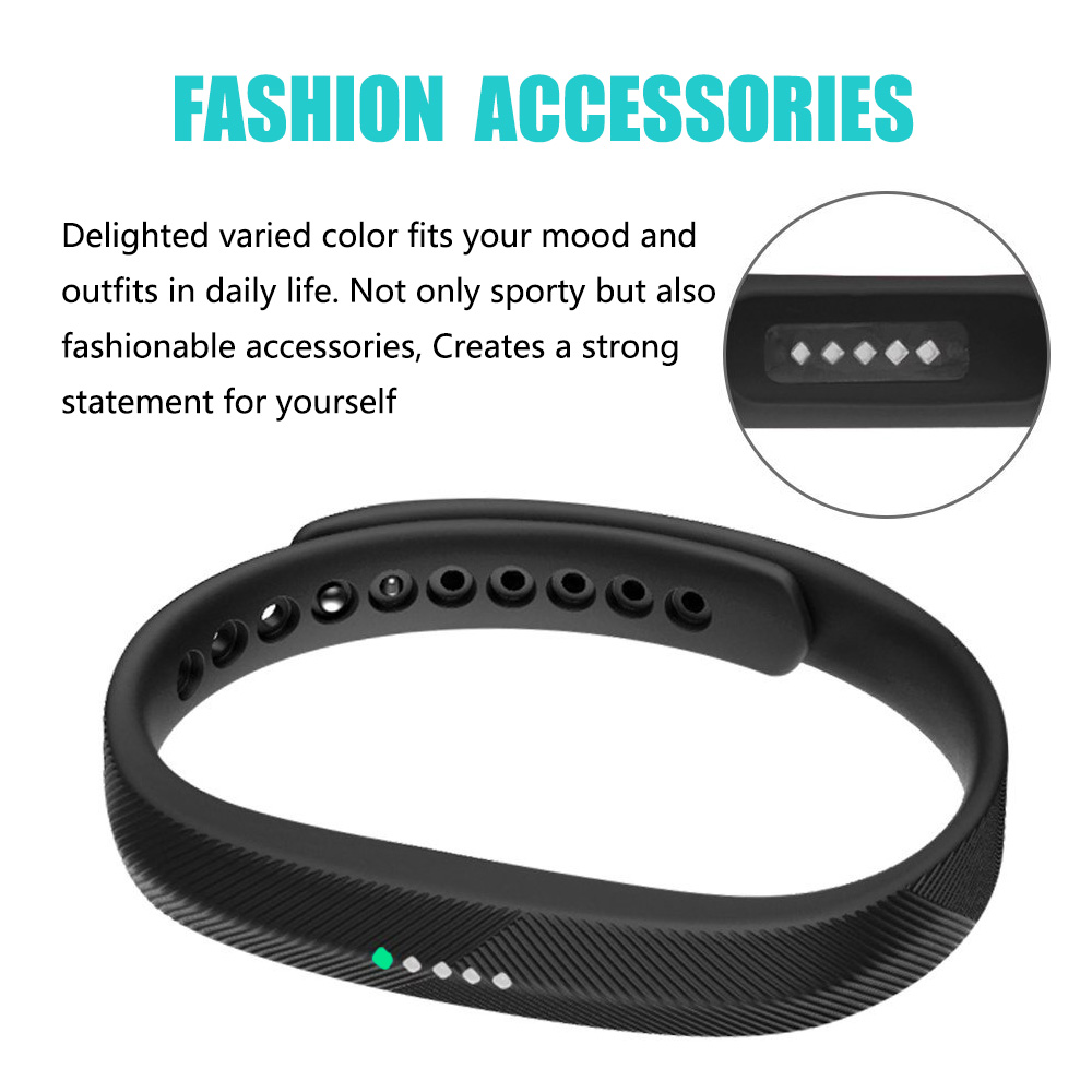 Rem för fitbit flex 2 armband sport klassisk fitness ersättningstillbehör handledsband för fitbit flex 2 rem