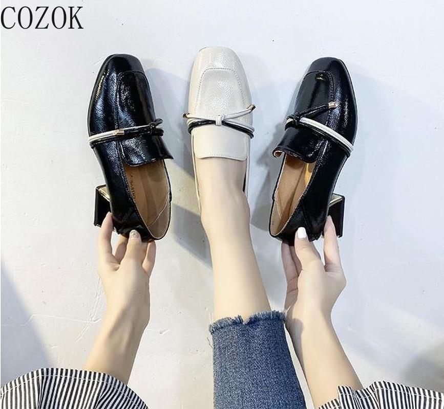 Vrouwen Hakken Casual Mode Alle-Wedstrijd Vrouwen Schoenen Elegante En Comfortabele Schoenen Bovenste Lint Decoratie