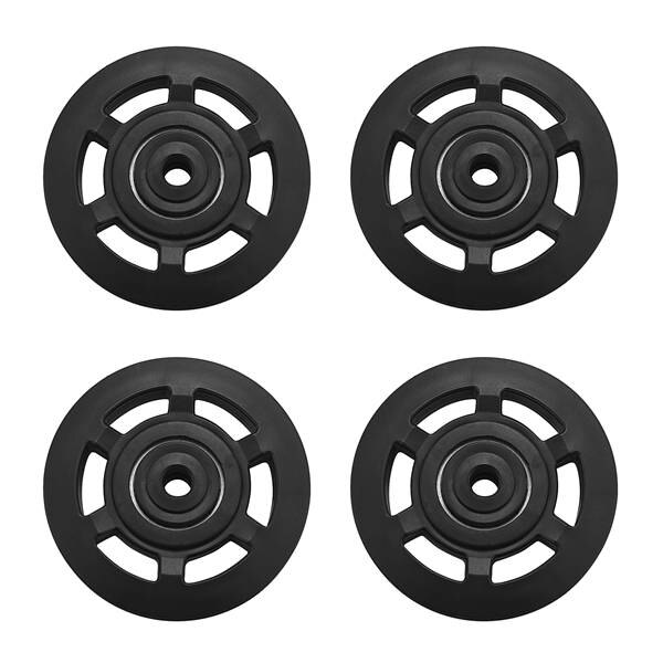 4Pcs 95mm Universal Bearing Pulley Wheel Cable Fitness Equipments Accessories Gym Equipment Part Wearproof Tool with Long: Default Title