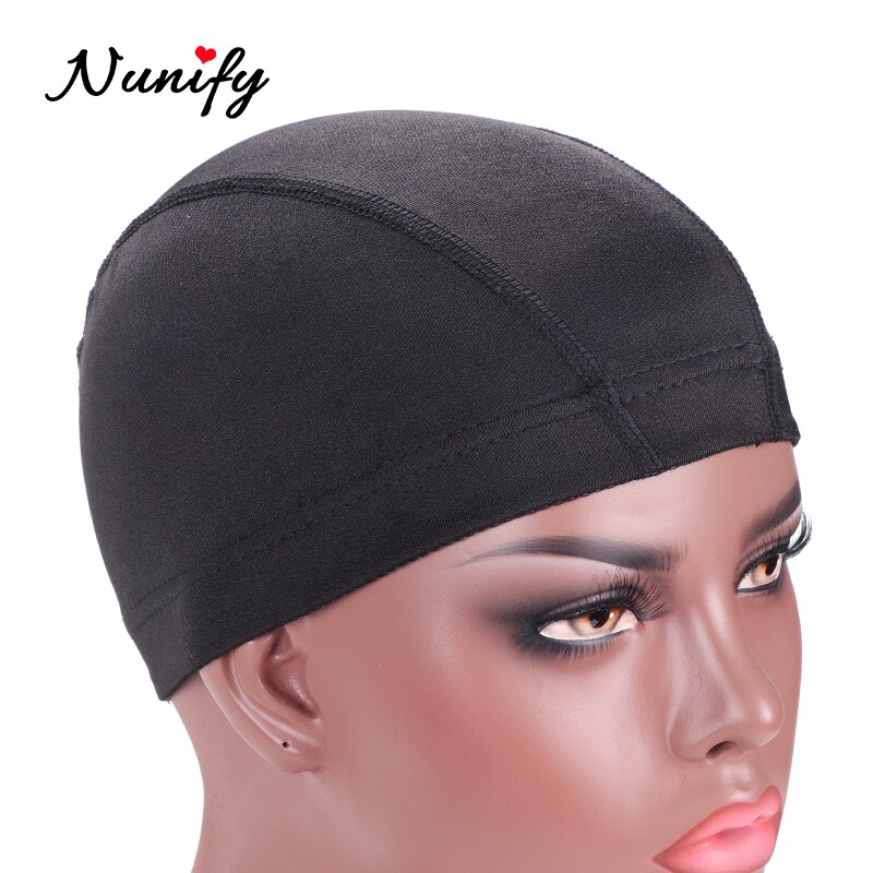 Nunify 15Pcs/Set Hair Net Wig Cap For Making Wigs Spandex Net Elastic Dome Cap Mesh Cap Spandex Dome Wig Caps For Making Wigs