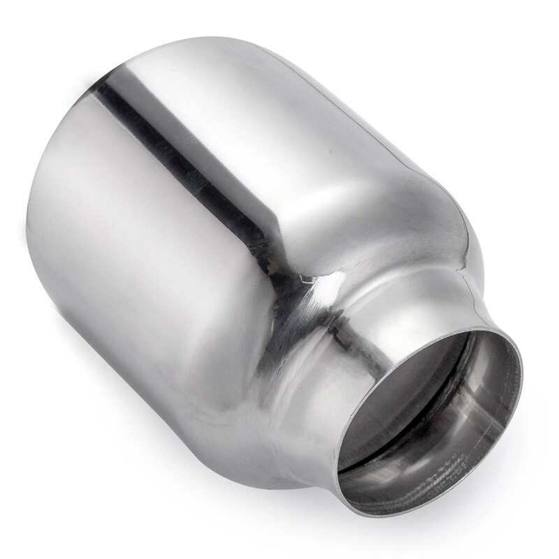 60mm-100mm Universal Rear Pipe Exhaust Pipe Stainless Steel Tail Tube Muffler Exhaust Tip