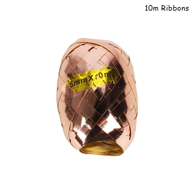 5m pvc rubberen ballonnen kettingklemmen ballonnen boog achtergrond decoratie bruiloft verjaardag feestdecoraties kinderen babyshower ballon bollen: 10m champagne