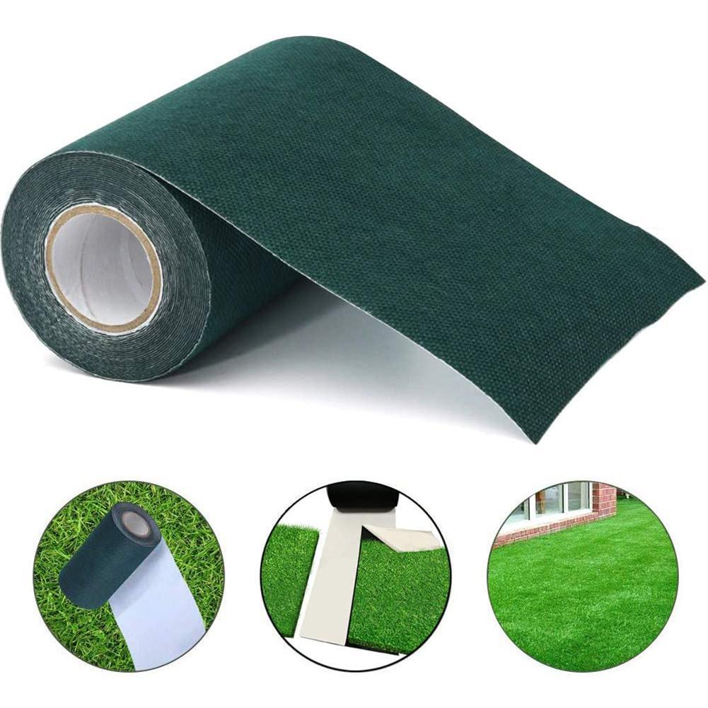 Kunstgras Gezamenlijke Tape Waterdichte Diy Zelfklevende Synthetische Tape Naden Tape Tapijt Gazon Decor Thuis Voor Tuin Z7N0