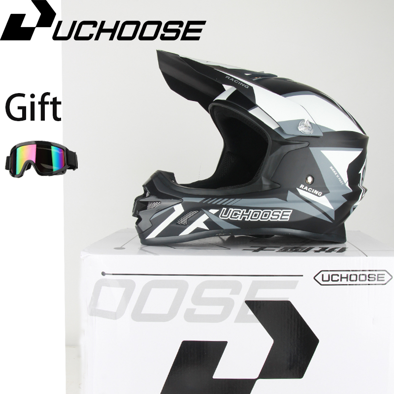 Enviar gafas DOT Adulto Mujer Hombres Cascos únicos Motocross Off Road Casco Downhill