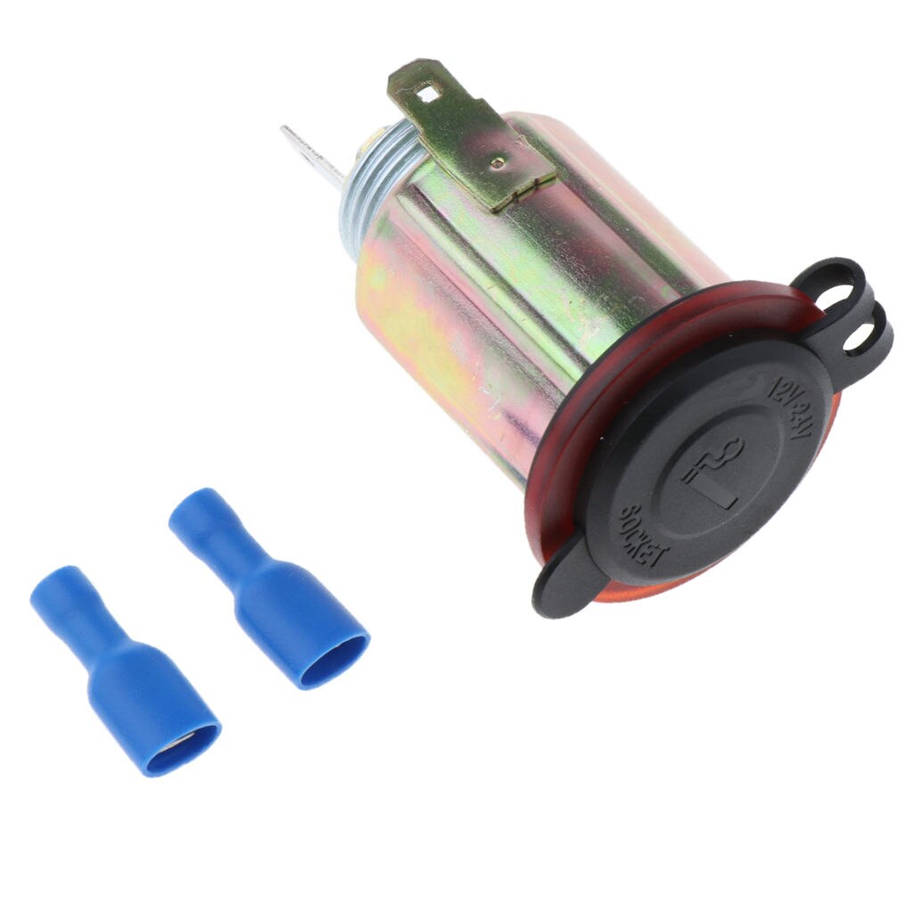 Car Truck Trailer Vehicle Cigarette Lighter Socket Replacement Plug Assembly Set