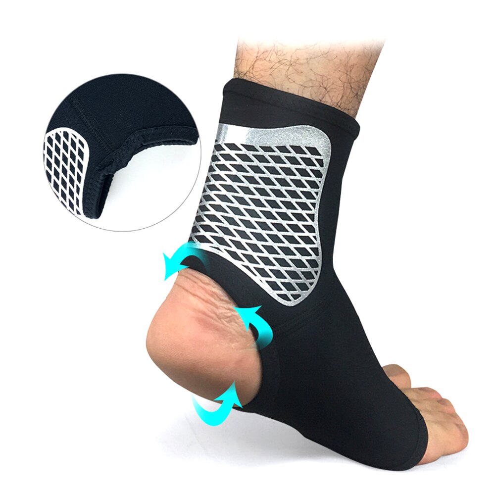 Tobillera de , calcetines de tobillo para deportes, equipo elástico de alta protección, equipo de seguridad para correr, fútbol, Fitness, gimnasio, 1 ud.