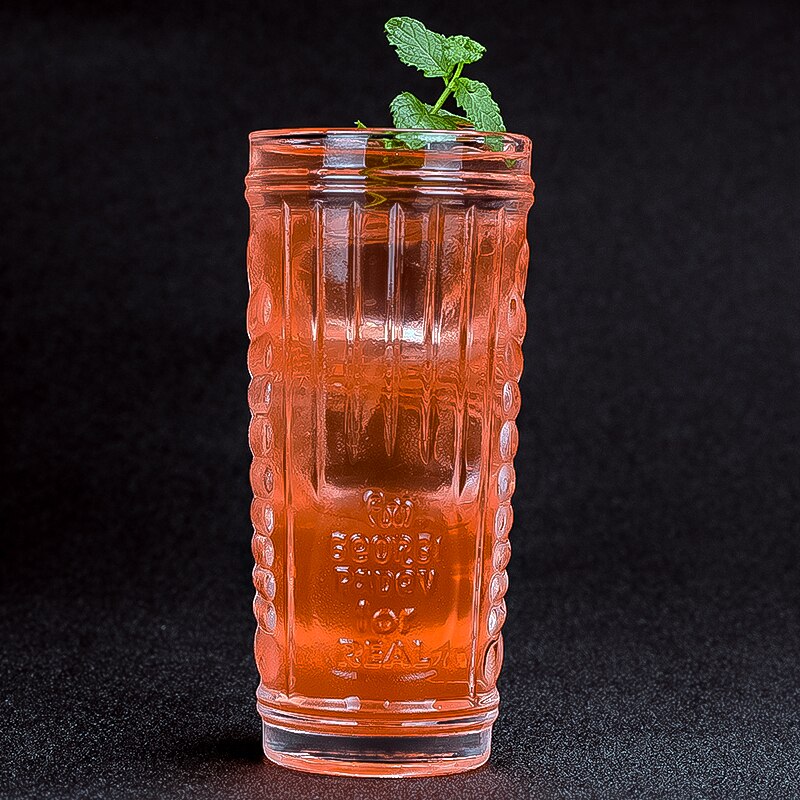 400-500ml 3D Cartoon Wine Glass Cup Tiki Cup Cocktail Beer Cola Cold Juice Cups Glass Drinking Set Bar Home Collins