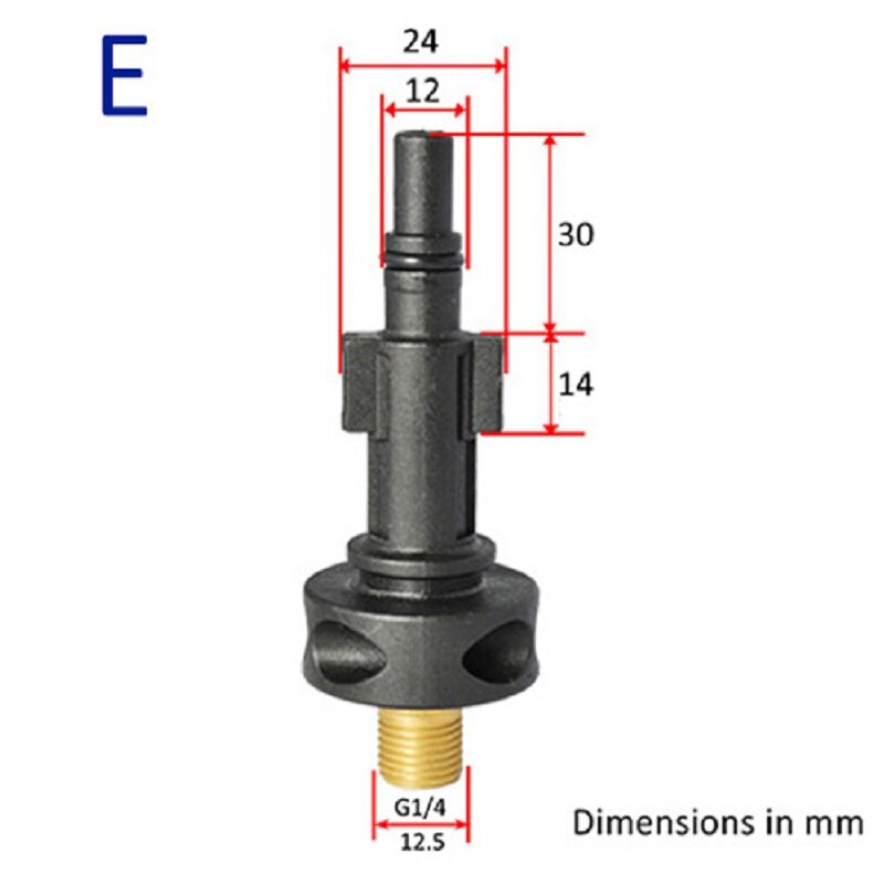 Buse de mousse pour nettoyeur haute pression Stihl, adaptateur en plastique, générateur de mousse, Lance à neige pour Karcher bose Sterwins Champion